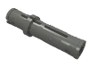 Набор LEGO Technic Pin Long with Friction Ridges Lengthwise, Темный сине-серый