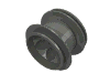 Набор LEGO Wheel 49.6 x 28 VR with Axle Hole, Темный сине-серый