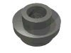 Набор LEGO Plate Round 1 x 1 with Open Stud, Темный сине-серый
