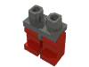 Набор LEGO Hips and Red Legs, Темный сине-серый