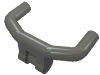 Набор LEGO Minifig Handlebars with Angular Handles, Темный сине-серый