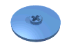 Набор LEGO Technic Disk 3 x 3, Medium Blue