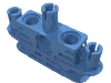 Набор LEGO Bionicle Tohunga Torso, Medium Blue