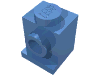 Набор LEGO Brick Special 1 x 1 with Headlight and No Slot, Medium Blue