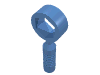 Набор LEGO Minifig Tool Box Wrench - 6-Rib Handle, Medium Blue