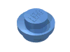 Набор LEGO Plate Round 1 x 1 with Solid Stud, Medium Blue