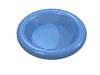 Набор LEGO Minifig Dish 3 x 3, Medium Blue