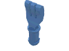 Набор LEGO Friends Accessories Cutlery Fork, Medium Blue