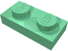 Набор LEGO Plate 1 x 2, Medium Green