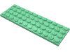 Набор LEGO Plate 4 x 12, Medium Green