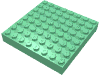 Набор LEGO Brick 8 x 8, Medium Green