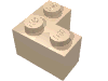 Набор LEGO Brick 2 x 2 Corner, Light Flesh