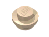 Набор LEGO Plate Round 1 x 1 with Solid Stud, Light Flesh