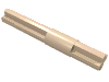 Набор LEGO Technic Axle 4 with Centre Stop, Light Flesh