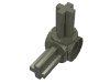 Набор LEGO Technic Axle and Pin Connector Hub with 2 Axles, Темно-серый