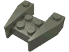 Набор LEGO Wedge 3 x 4 [No Stud Notches], Темно-серый