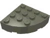 Набор LEGO Brick Round Corner 4 x 4 Full Brick, Темно-серый