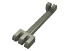 Набор LEGO Hinge Bar 2.5L with 2 and 3 Fingers on Ends (Pantograph Shoe Holder), Темно-серый