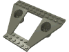Набор LEGO Wing Plate Bi-level 12 x 9 (Exploriens), Темно-серый