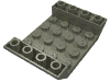 Набор LEGO Slope Inverted 45В° 6 x 4 Double with 4 x 4 Cutout, Темно-серый