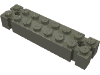 Набор LEGO Brick Special 2 x 8 with Axle hole at each End, Темно-серый