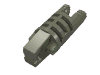 Набор LEGO Hinge Cylinder 1 x 3 Locking with 1 Finger and 2 Fingers On Ends, without Hole, Темно-серый