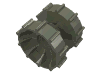 Набор LEGO Technic Tread Hub, Темно-серый