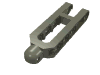 Набор LEGO Technic Steering Arm 6.5 x 2 with Towball Socket Rounded, Chamfered, Темно-серый