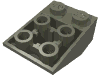 Набор LEGO Slope Inverted 33В° 3 x 2 [Connections between Studs], Темно-серый