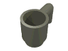 Набор LEGO Minifig Cup, Темно-серый