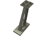 Набор LEGO Support 2 x 4 x 5 Stanchion Inclined, 5mm wide posts, Темно-серый