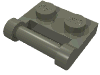 Набор LEGO Plate Special 1 x 2 [Side Handle Closed Ends], Темно-серый