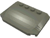 Набор LEGO Wedge 4 x 6 x 2/3 Triple Curved, Темно-серый