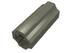 Набор LEGO Technic Axle Connector Smooth [with x Hole + Orientation], Темно-серый