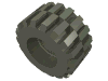 Набор LEGO Tyre 21 x 12 with Offset Tread Small Wide, Темно-серый