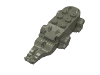 Набор LEGO Alligator / Crocodile Body, Темно-серый
