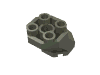 Набор LEGO Brick Special Octagonal 2 x 3 x 1 2/3 Sloped, Темно-серый