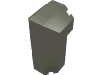 Набор LEGO Brick Special Octagonal 2 x 2 x 3 1/3 Corner, Темно-серый