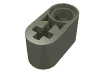 Набор LEGO Technic Beam 1 x 2 Thick with Pin Hole and Axle Hole, Темно-серый