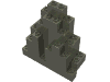 Набор LEGO Rock Panel Triangular 3 x 8 x 7 (aka LURP), Темно-серый