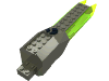 Набор LEGO Electric Light & Sound Insectoid Tail  4 x 20 x  3 (Needs Work), Темно-серый