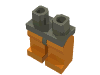 Набор LEGO Hips and Orange Legs, Темно-серый