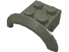 Набор LEGO Mudguard 4 x 2 1/2 x 1 with Arch Round, Темно-серый