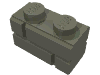 Набор LEGO Brick Special 1 x 2 with Masonry Brick Profile, Темно-серый
