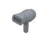 Набор LEGO Scala Hair Dryer, Серебристый металлик