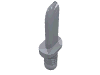 Набор LEGO Minifig Knife, Серебристый металлик