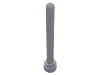 Набор LEGO Antenna 1 x 4 with Rounded Top, Серебристый металлик