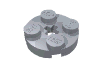 Набор LEGO Plate Round 2 x 2 with Axle Hole [Undetermined Type], Серебристый металлик