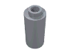 Набор LEGO Brick, Round 1 x 1 90 Degree Elbow - No Stud, Серебристый металлик