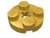 Набор LEGO Plate Round 2 x 2 with Axle Hole Type 1 (+ Opening), Золотистый металлик